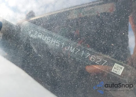 2018 Honda Hr-V Ex z USA, uszkodzony, nr VIN 3CZRU6H51JM717627